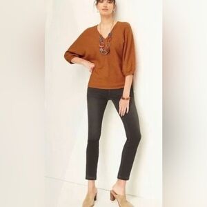 J. Jill Burnt Orange Sweater